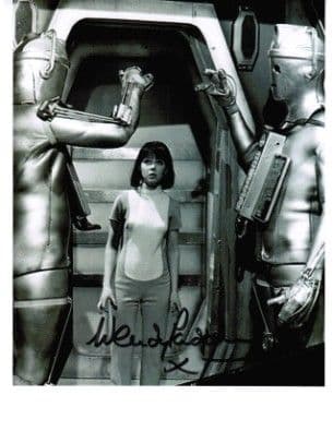 Wendy Padbury "Zoe Heriot" DOCTOR WHO genuine signed autograph 10x8 COA 2494
