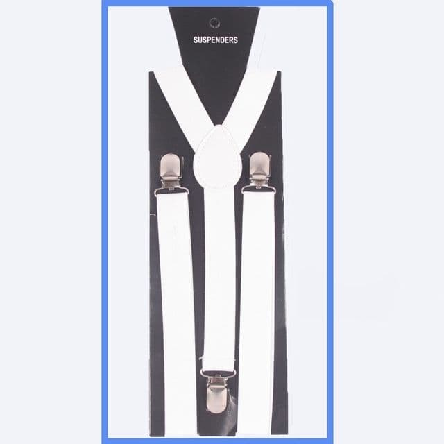 White Braces 3.5 cm wide - PC7651