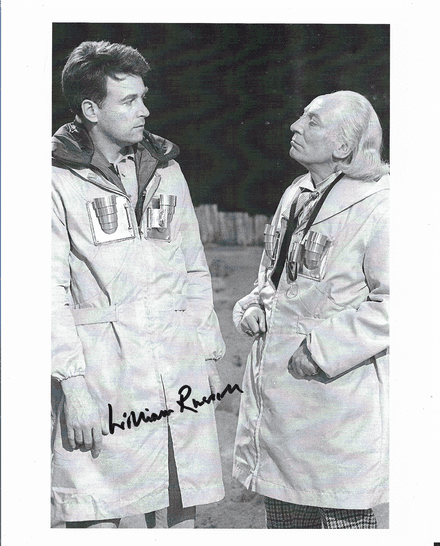 William Russell "DOCTOR WHO" Genuine Signed Autograph 10x8 COA 23108