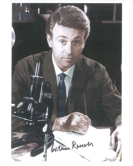 William Russell DOCTOR WHO Ian Chesterton Genuine Signed Autograph 10x8 COA