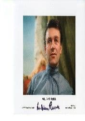William Russell "Ian Chesterton"DOCTOR WHO genuine signed autograph 10x8 COA 966