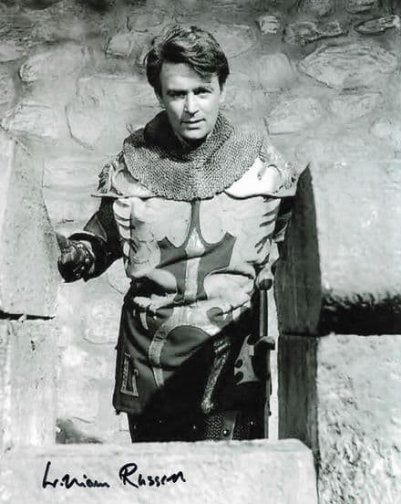 William Russell "IVANHOE" genuine signed autograph 10x8 COA 11595