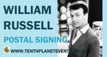 William Russell POSTAL SIGNING Processing
