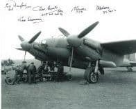 World War 2 Pilots (x6 Autographs) - Genuine Signed Autograph 7724