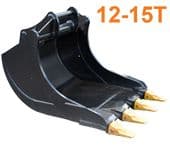 750 liter Graveskuff for 12 til 15 tonn maskin - Bredde 1005mm - Cat J300 tannsystem - S60 grind