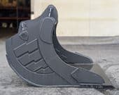 Renskeskuff for 23-27 tonn maskin - 1400 liter - Bredde 1300mm - S70