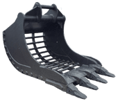 Stein Sorteringskuff for 18 til 24 tonn maskin - 1200 lt - Cat J400 Tannsystem - S70 grind