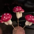 MUSHROOM PICKS -  PACK OF 3 - FREE SHIPPING