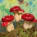 MUSHROOM PICKS -  PACK OF 3 - FREE SHIPPING