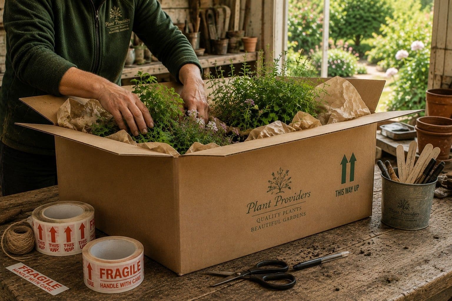 Preparing Plants For Transit