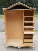 Bleached Walnut Fitted Wardrobe by Maples & Co, London