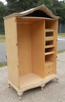 Bleached Walnut Fitted Wardrobe by Maples & Co, London