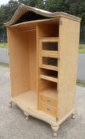 Bleached Walnut Fitted Wardrobe by Maples & Co, London