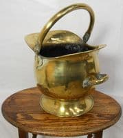 Brass Coal Helmet