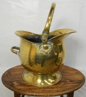 Brass Coal Helmet