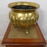 Brass Plant Pot Jardiniere - SOLD