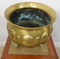 Brass Plant Pot Jardiniere - SOLD