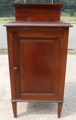 Edwardian Mahogany Bedside Cabinet
