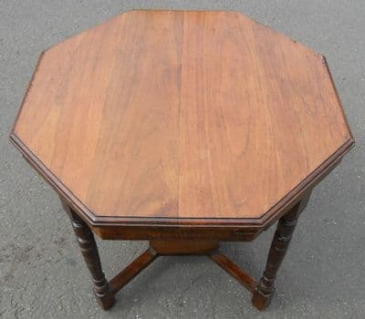 Edwardian Mahogany Octagonal Centre Occasional Table