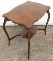 Edwardian Walnut Occasional Table