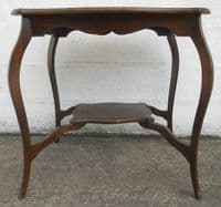 Edwardian Walnut Occasional Table