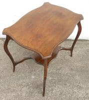 Edwardian Walnut Occasional Table