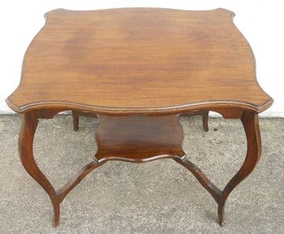Edwardian Walnut Occasional Table