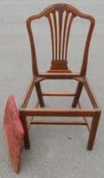 Georgian Mahogany Single Dining Chair