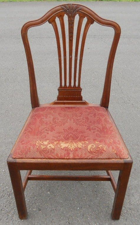 Georgian Mahogany Single Dining Chair
