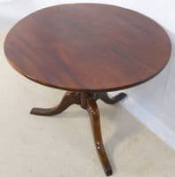 Georgian Mahogany Tripod Table