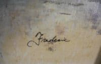 Gilt Frame Oil - Paris Street Scene