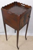 Mahogany Standing Bedroom Narrow Cabinet