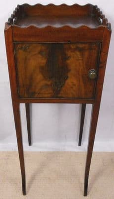 Mahogany Standing Bedroom Narrow Cabinet