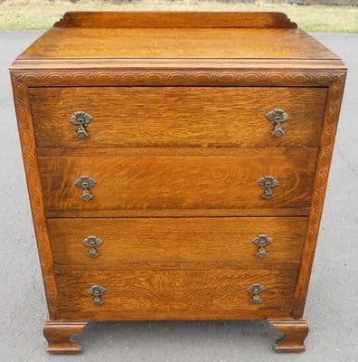 Oak Chest of Drawers - SOLD