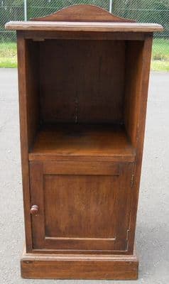 Polished Walnut Bedside Cabinet