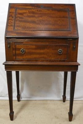 Small Mahogany Writing Bureau Desk