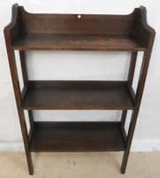 SOLD - Oak Open Standing Bookshelves - sold