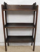 SOLD - Oak Open Standing Bookshelves - sold
