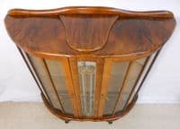 SOLD - Walnut China Display Cabinet