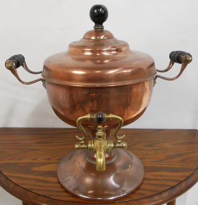 Victorian Copper Tea Urn