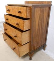 Walnut Chest of Drawers in Antique Queen Anne Style