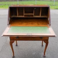 Walnut Writing Bureau Desk