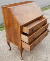 Walnut Writing Bureau in the Queen Anne Style