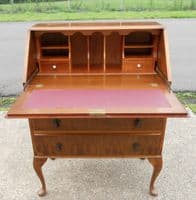 Walnut Writing Bureau in the Queen Anne Style