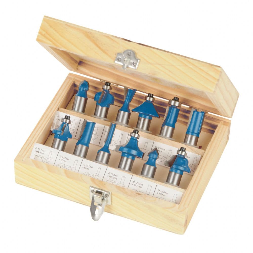 Total Router Bit Set 1/2