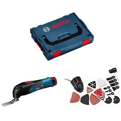 Bosch GOP10.8V-LI GOP 10.8V Li-ion Multicutter in L-Box with 36 Assorted Accessories