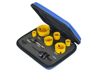 Faithfull Professional Holesaw Set 9 Piece