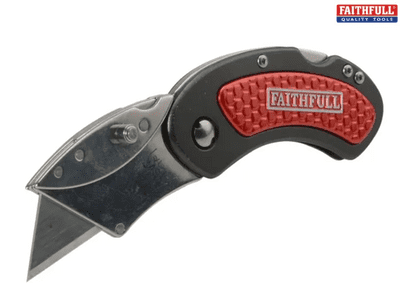 Faithfull Utility Folding Knife with Blade Lock