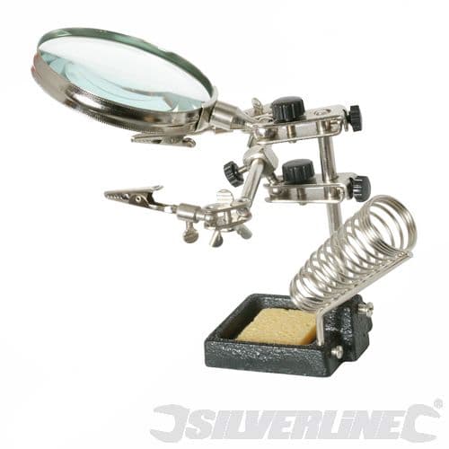 Heavy Duty Helping Hands Magnifier