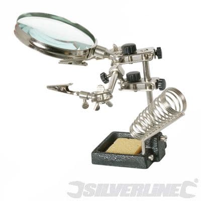 Heavy Duty Helping Hands Magnifier